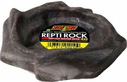ZooMedLab Repti Rock Water Dish for Reptiles, Extra Small
