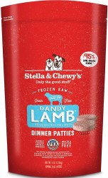 Stella & Chewy's Frozen Patties with Dandy Lamb 6lb