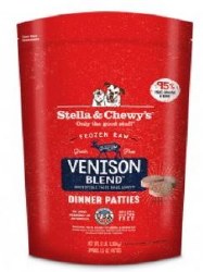 Stella & Chewy's Venison Blend Patties, Frozen Dog Food, 6lb