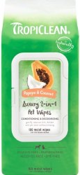 TropiClean2in1PaypayaCoco100ct