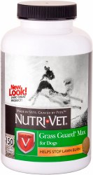 NutriVet Grass Guard Max Chewables for Dogs, Liver Flavor, 150 Count
