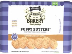 Three Dog Bakery Puppy Butters, case of 8, 11.8oz