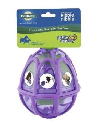 Petsafe Busy Buddy Kibble Nibble Dog Feeder Ball, Purple, Small