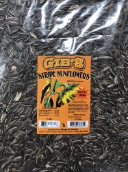 Gibs Striped Sunflower Seeds 16 lbs