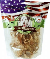 Natures Own Trachea Bites Dog Chews, Beef, 8oz