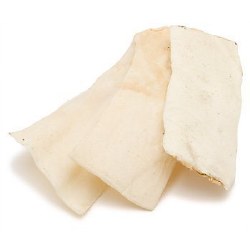 Rawhide Express Natural Curled Chips, 1lb Bag