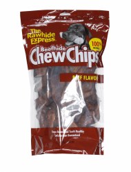 Rawhide Beef Chips 1lbs