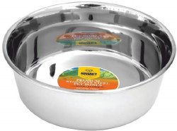 Advance Pet Heavy Stainless Steel Dish, Dog Bowls, 2Qt