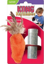 Kong Refillables Carrot with Catnip Cat Toy