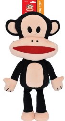 Multipet Paul Frank Julius Monkey, Dog Toy, Black, 18 inch