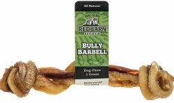 RedBarn Mini Bully Barbells, Dog Natural Bones, 5 inch