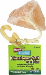 Ware Himalayan Salt on a Rope Mineral Lick for Small Animals 1oz