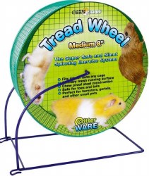 Ware Tread Wheel Small Animal Exercise Wheel, Assorted Colors, Medium