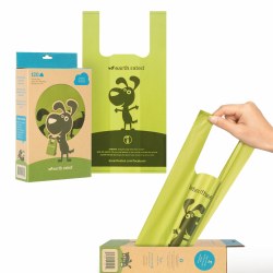 Earthrated Waste Bags with Easy Tie Handles, 120 Count