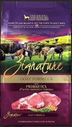 Zignature Limited Ingredient Formula Goat and Peas Recipe Grain Free Dry Dog Food 4 lbs