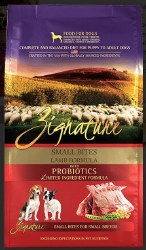 Zignature Small Bite Lamb, Grain Free, Dry Dog Food, 12.5lb