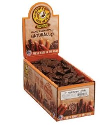 Happy Howies Beef Burgers Dog Treats, 2in, Case of 126