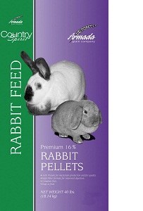 Armada Rabbit Pellet16 40lb Pet Store Dog Food Cat Supplies