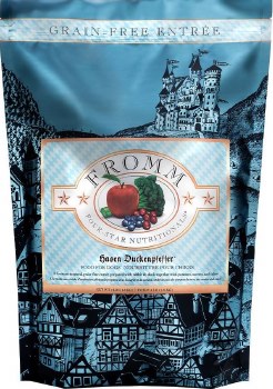 Fromm Four Star Duckenpfeffer for All Life Stages Grain Free, Dry Dog Food, 4lb