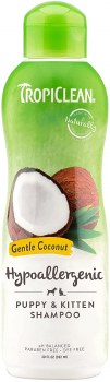 Tropiclean Gentle Coconut Puppy and Kitten Shampoo, 20oz
