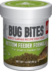 Fluval Bug Bites Small to Medium Sized Bottom Feeder Fish Food 1.59oz