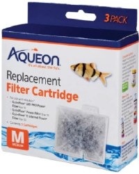 Aqueon Replacement Filter Cartridges, Medium, 3 Count