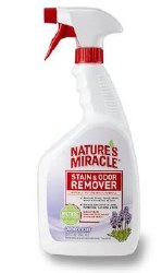 Natures Miracle Just For Cats Litter Box Odor Destroyer Spray, Lavender Scent, 24oz