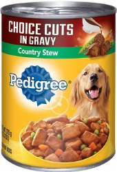 Pedigree Cuts Country Stew Canned, Wet Dog Food, 13.2oz