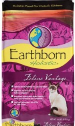 Earthborn Holistic Feline Vantage Grain Free Natural Dry Cat and Kitten Food 14lb