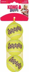 Kong Air Dog Squeaker Tennis Ball, 3 Pack