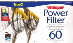 Tetra Whisper Power Filter 60, 60gal