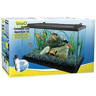 Tetra Complete Deluxe LED Aquarium Kit, Includes Conditioner and Food Sample, 10gal