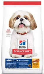 Hills Science Diet Adult 7  Small Bites Chicken Meal, Barley and Brown Rice, Dry Dog Food, 5 lbs