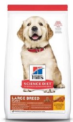 Hills Science Diet Large Breed Puppy Chicekn Meal and Oats Recipe Dry Dog Food 30 lbs