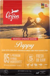 Orijen Grain Free Puppy Dry Dog Food 4.5 lbs