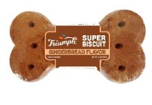 Triumph Super Biscuit Gingerbread Flavor 3.5oz