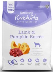 PureVitaLambPumpkinGFDog25lb