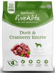 PureVitaDuckCranberryDog25lb