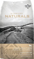 Diamond Naturals Light Formula Dry Dog Food 30 lbs