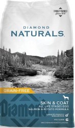 Diamond Naturals Skin and Coat Formula All Life Stages Grain Free Dry Dog Food 30 lbs