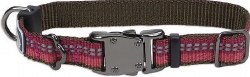 Reflective Adjustable Collar 5/8 inch x 10-14 inch Small Berry