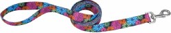 Black Wildflower Leash 6ft