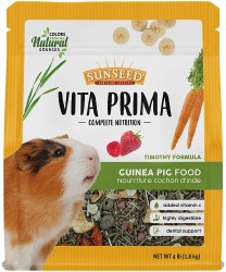 Sunseed Vita Prima Complete Nutrition Guinea Pig Food 4lb