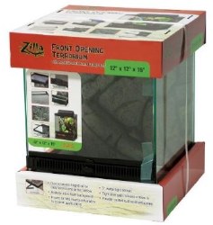 Zilla Front Opening Terrarium 12x12x15