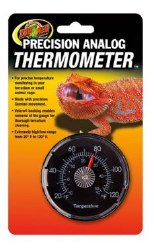ZooMedLab Precision Analog Terrarium Thermometer