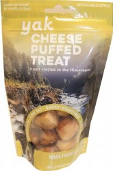 Natures Own Yak Cheese Puffed Dog Treat 4oz