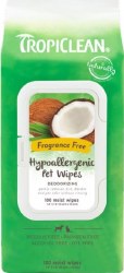 TropiCleanHypoaCleanWipes100ct