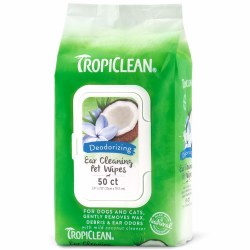 TropiClean Ear Wipes 50 Count