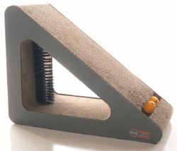 K&H Creative Kitty Scratch Ramp and Groomer