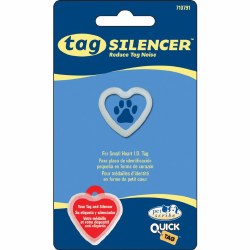 Sm Heart Tag Silencer Glow 5 count